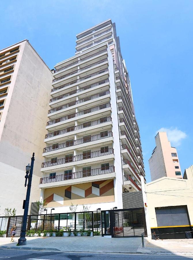 Studio No Centro De Sao Paulo, A 3 Minutos Do Metro, Com Garagem Gratis Aparthotel Esterno foto