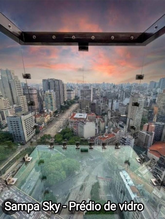 Studio No Centro De Sao Paulo, A 3 Minutos Do Metro, Com Garagem Gratis Aparthotel Esterno foto