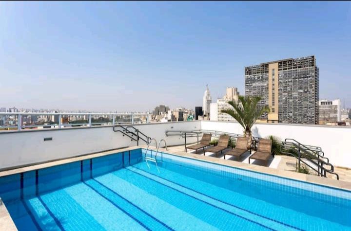 Studio No Centro De Sao Paulo, A 3 Minutos Do Metro, Com Garagem Gratis Aparthotel Esterno foto